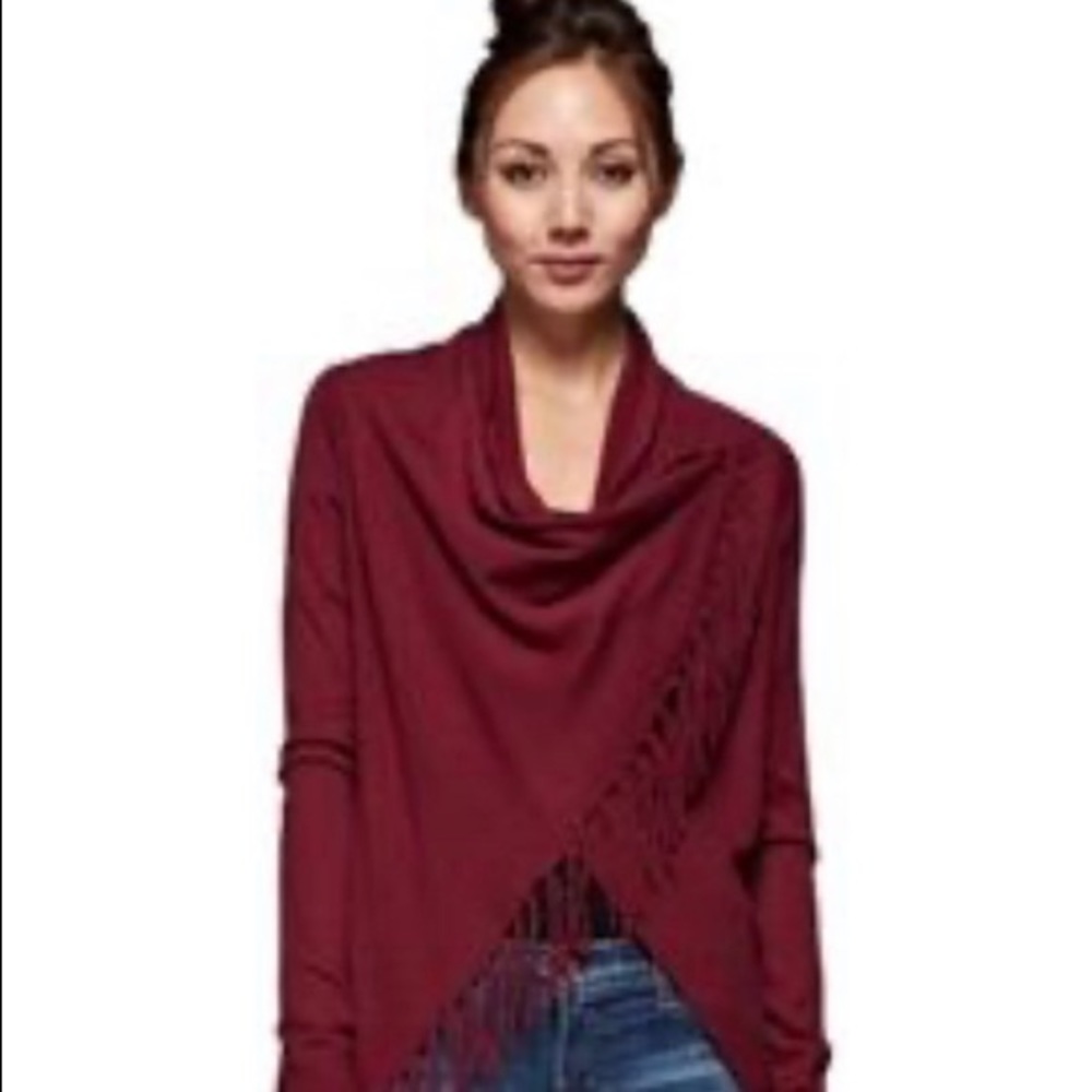 Lovestitch Fringe Sweater NWT